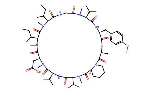 Cyclopeptolide 1 129816-38-2